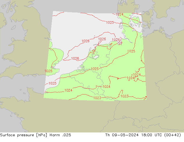 Yer basıncı Harm .025 Per 09.05.2024 18 UTC