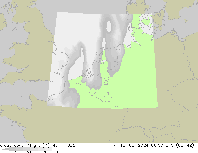 Bewolking (Hoog) Harm .025 vr 10.05.2024 06 UTC