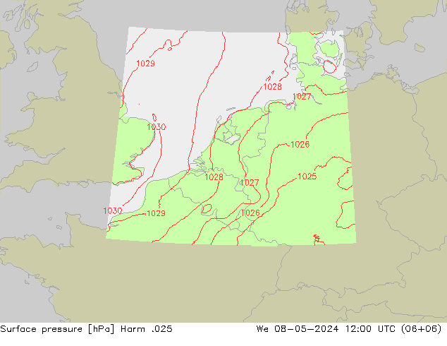 Bodendruck Harm .025 Mi 08.05.2024 12 UTC