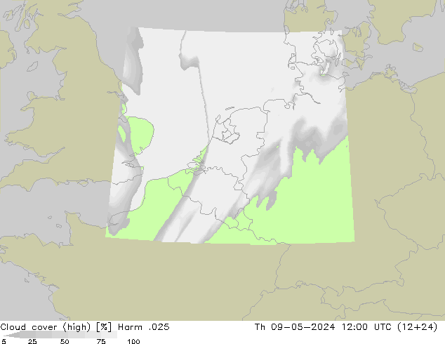 Wolken (hohe) Harm .025 Do 09.05.2024 12 UTC