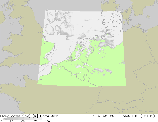 Wolken (tief) Harm .025 Fr 10.05.2024 06 UTC