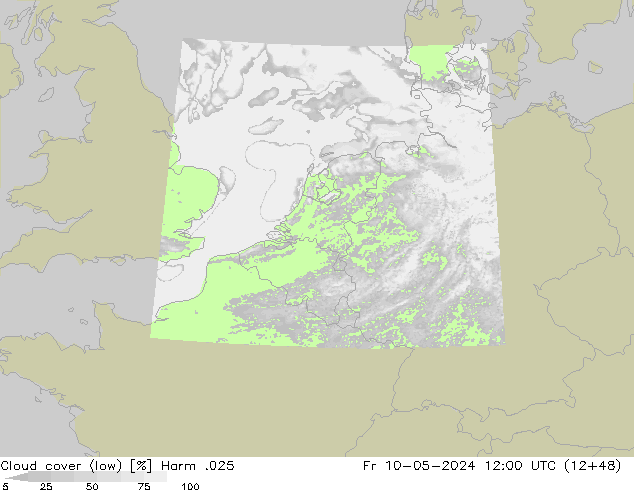 Wolken (tief) Harm .025 Fr 10.05.2024 12 UTC