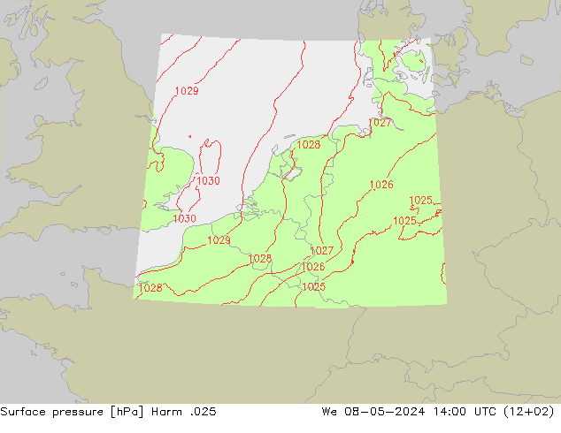 Bodendruck Harm .025 Mi 08.05.2024 14 UTC