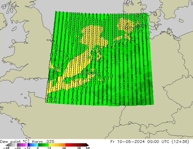 Ponto de orvalho Harm .025 Sex 10.05.2024 00 UTC