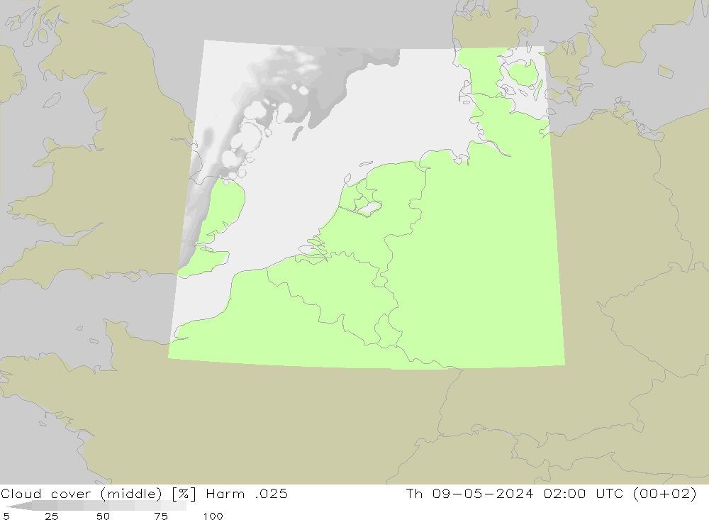 Wolken (mittel) Harm .025 Do 09.05.2024 02 UTC