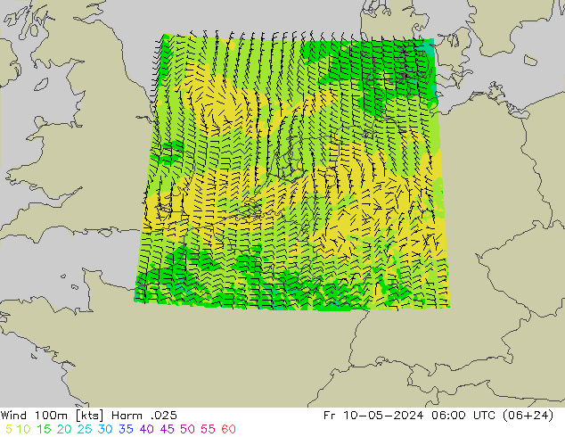 Wind 100m Harm .025 Fr 10.05.2024 06 UTC