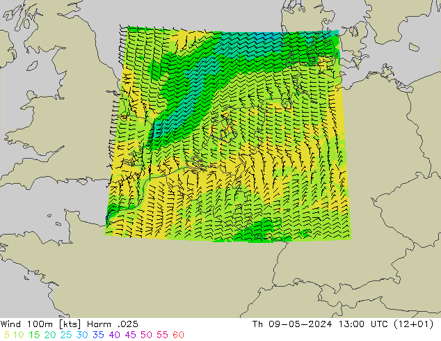 风 100m Harm .025 星期四 09.05.2024 13 UTC