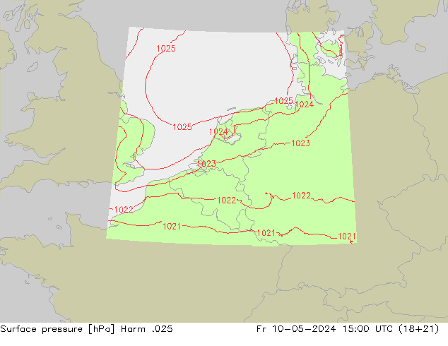 Luchtdruk (Grond) Harm .025 vr 10.05.2024 15 UTC