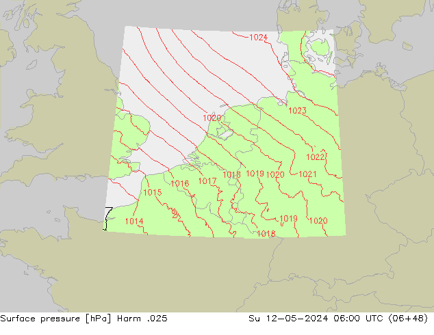 Yer basıncı Harm .025 Paz 12.05.2024 06 UTC