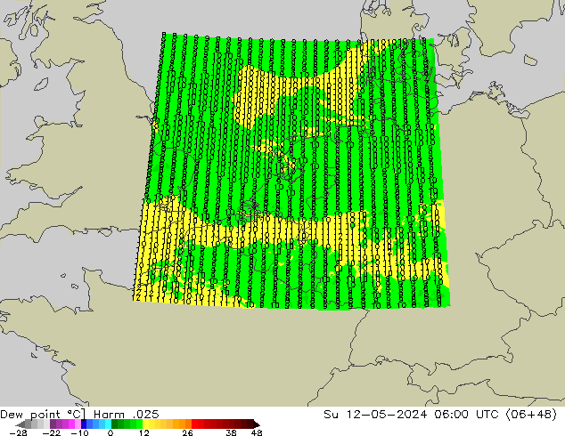 Rosný bod Harm .025 Ne 12.05.2024 06 UTC