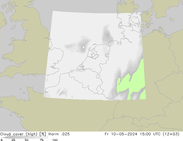 Wolken (hohe) Harm .025 Fr 10.05.2024 15 UTC