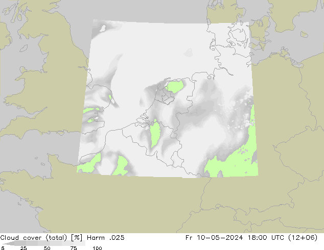 Nubes (total) Harm .025 vie 10.05.2024 18 UTC