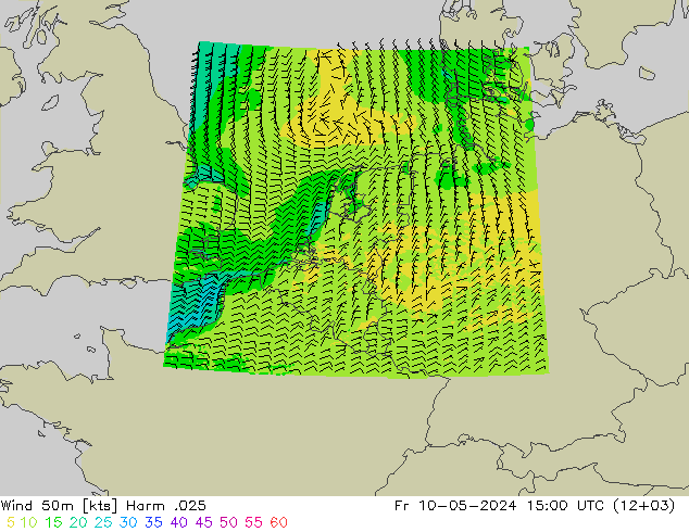 风 50 米 Harm .025 星期五 10.05.2024 15 UTC