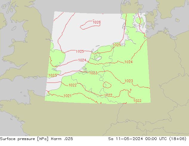 ciśnienie Harm .025 so. 11.05.2024 00 UTC