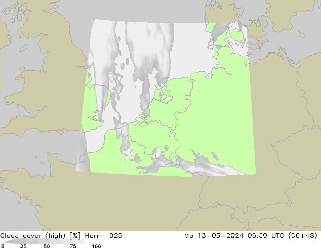 Bewolking (Hoog) Harm .025 ma 13.05.2024 06 UTC