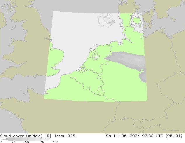 nuvens (médio) Harm .025 Sáb 11.05.2024 07 UTC