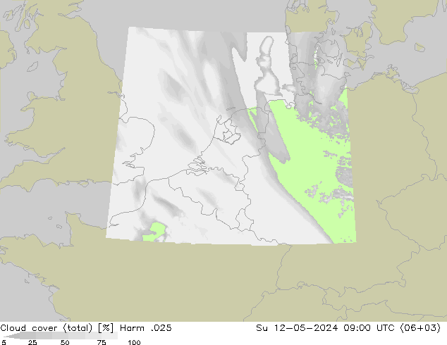 Bulutlar (toplam) Harm .025 Paz 12.05.2024 09 UTC