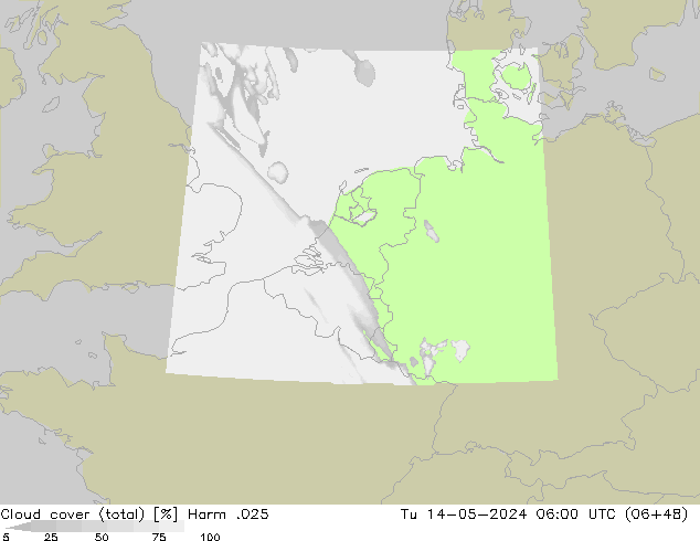 Nubi (totali) Harm .025 mar 14.05.2024 06 UTC