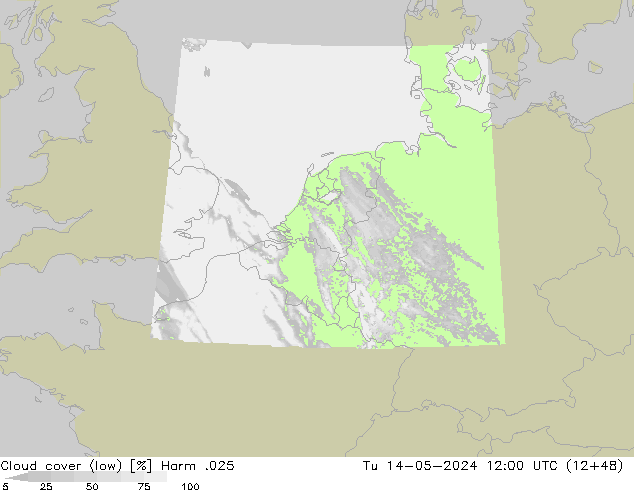 Nubi basse Harm .025 mar 14.05.2024 12 UTC