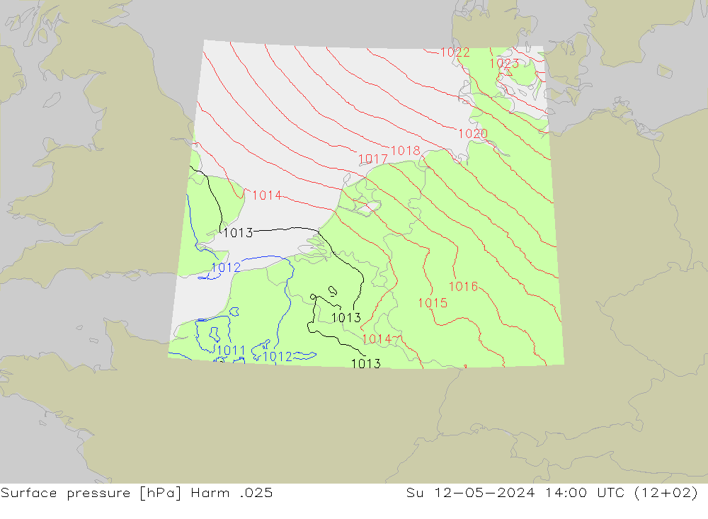 pressão do solo Harm .025 Dom 12.05.2024 14 UTC