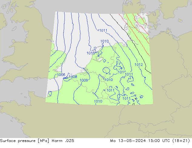 Luchtdruk (Grond) Harm .025 ma 13.05.2024 15 UTC