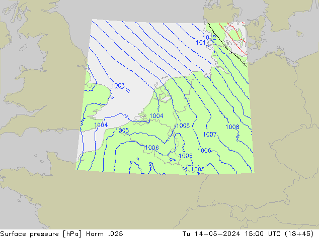 Luchtdruk (Grond) Harm .025 di 14.05.2024 15 UTC