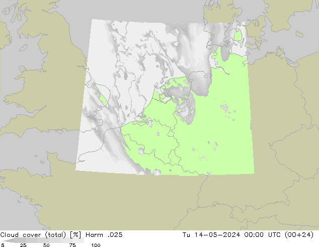 nuvens (total) Harm .025 Ter 14.05.2024 00 UTC