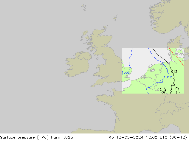 pressão do solo Harm .025 Seg 13.05.2024 12 UTC