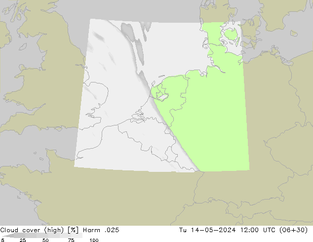 vysoký oblak Harm .025 Út 14.05.2024 12 UTC