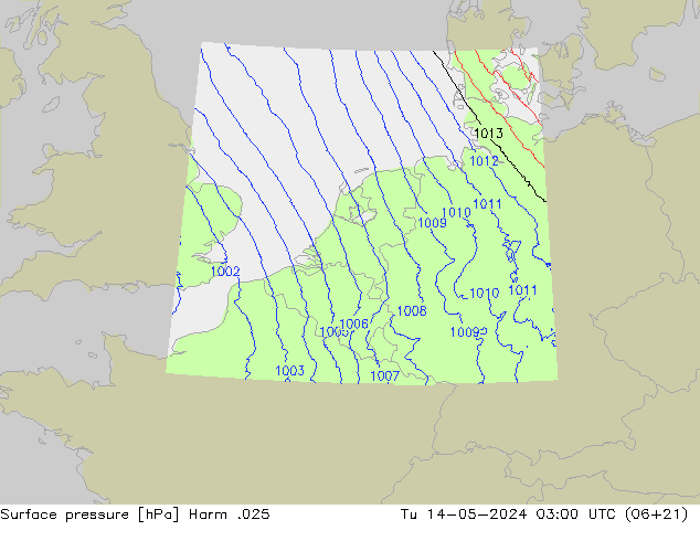 Bodendruck Harm .025 Di 14.05.2024 03 UTC