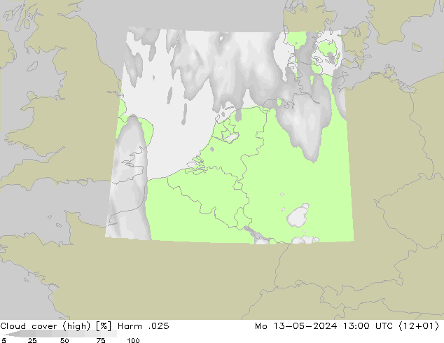 Bulutlar (yüksek) Harm .025 Pzt 13.05.2024 13 UTC