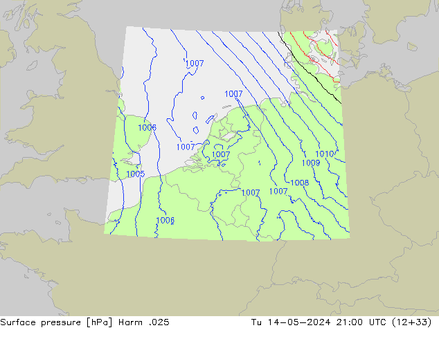 Presión superficial Harm .025 mar 14.05.2024 21 UTC