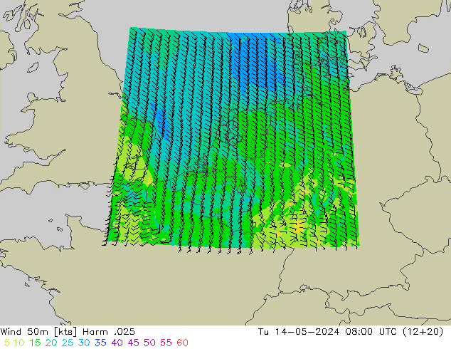 风 50 米 Harm .025 星期二 14.05.2024 08 UTC