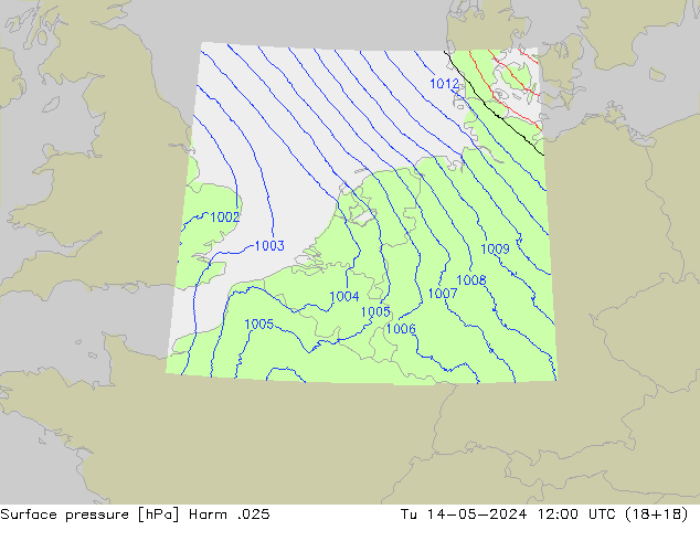 pression de l'air Harm .025 mar 14.05.2024 12 UTC