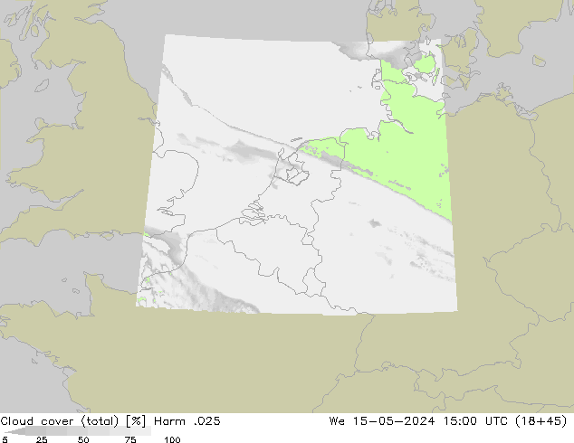 Bulutlar (toplam) Harm .025 Çar 15.05.2024 15 UTC
