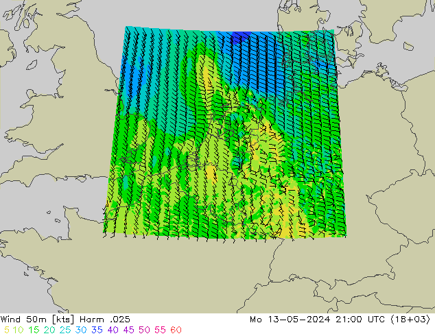 风 50 米 Harm .025 星期一 13.05.2024 21 UTC