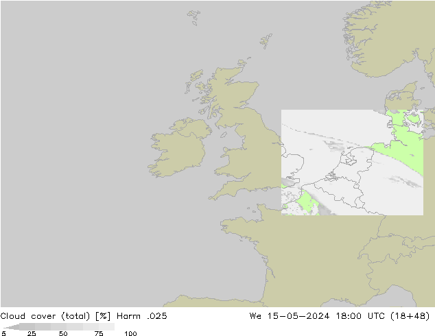 Bulutlar (toplam) Harm .025 Çar 15.05.2024 18 UTC