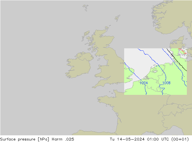Yer basıncı Harm .025 Sa 14.05.2024 01 UTC