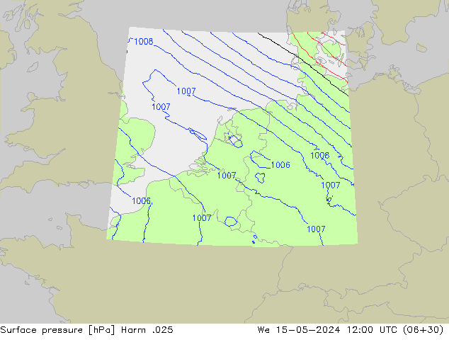 Luchtdruk (Grond) Harm .025 wo 15.05.2024 12 UTC