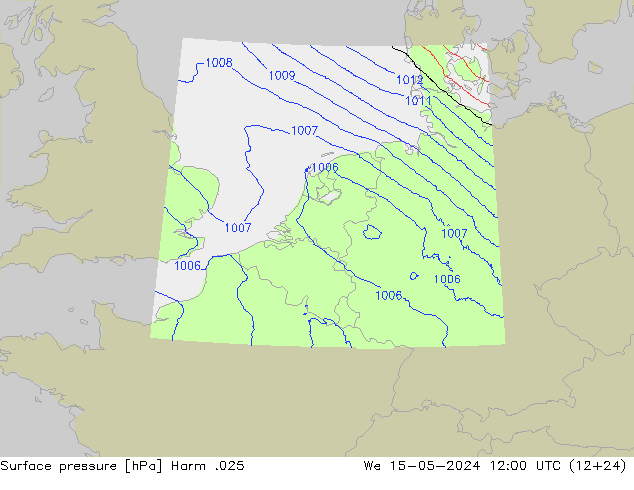 Bodendruck Harm .025 Mi 15.05.2024 12 UTC