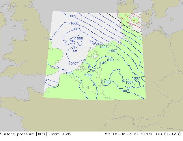 Luchtdruk (Grond) Harm .025 wo 15.05.2024 21 UTC
