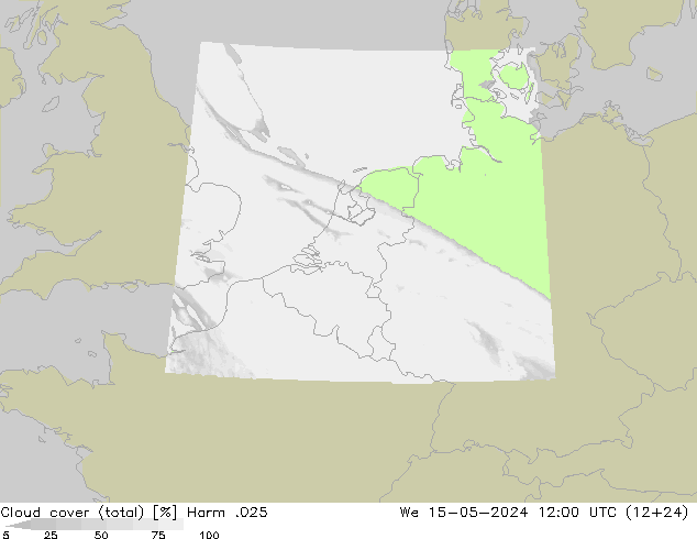 Bulutlar (toplam) Harm .025 Çar 15.05.2024 12 UTC
