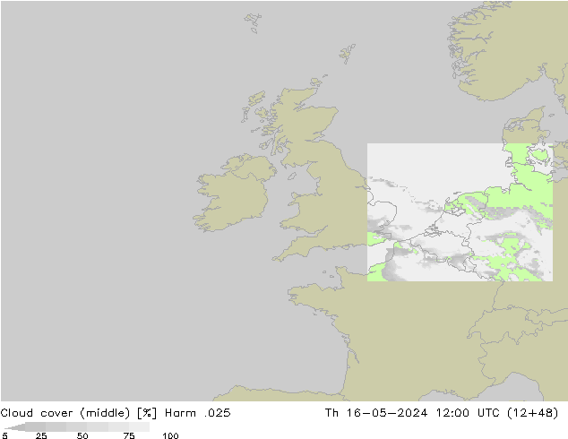 Nubi medie Harm .025 gio 16.05.2024 12 UTC