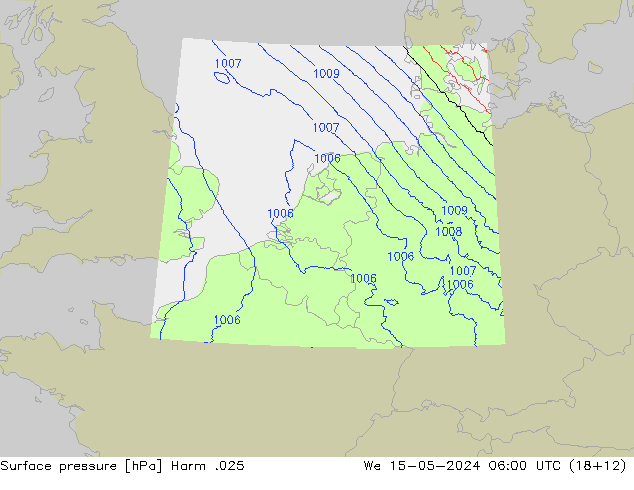 Bodendruck Harm .025 Mi 15.05.2024 06 UTC