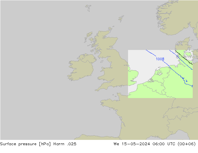 Yer basıncı Harm .025 Çar 15.05.2024 06 UTC