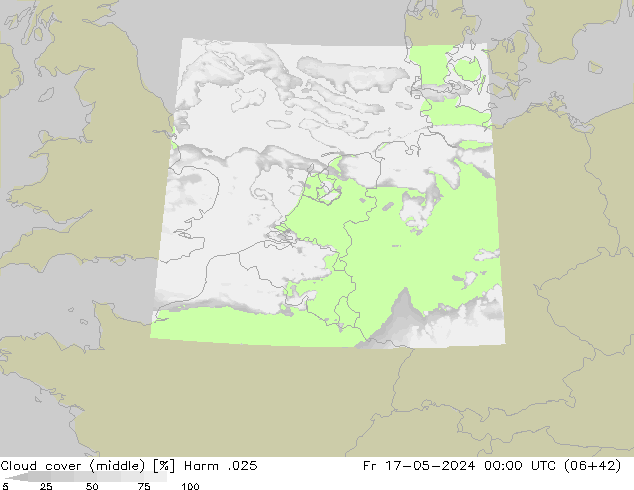 nuvens (médio) Harm .025 Sex 17.05.2024 00 UTC