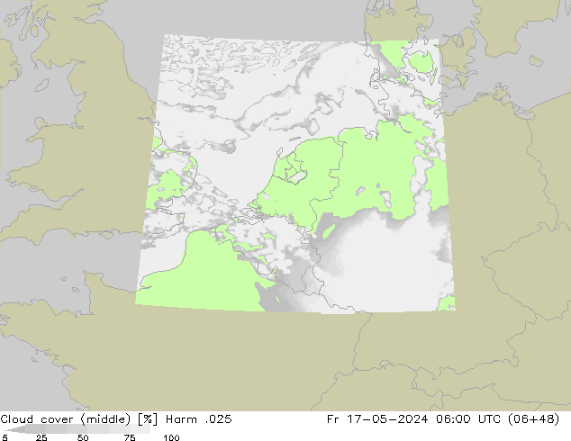 nuvens (médio) Harm .025 Sex 17.05.2024 06 UTC