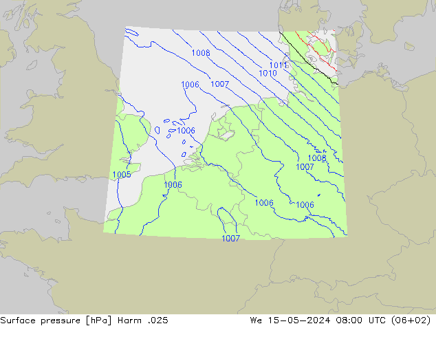 Bodendruck Harm .025 Mi 15.05.2024 08 UTC