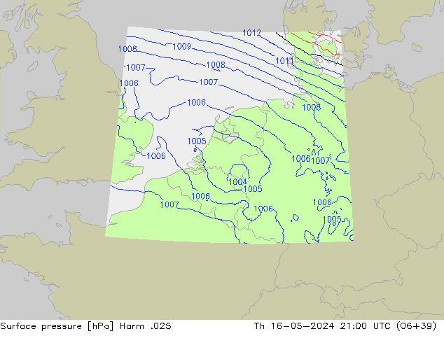 Luchtdruk (Grond) Harm .025 do 16.05.2024 21 UTC