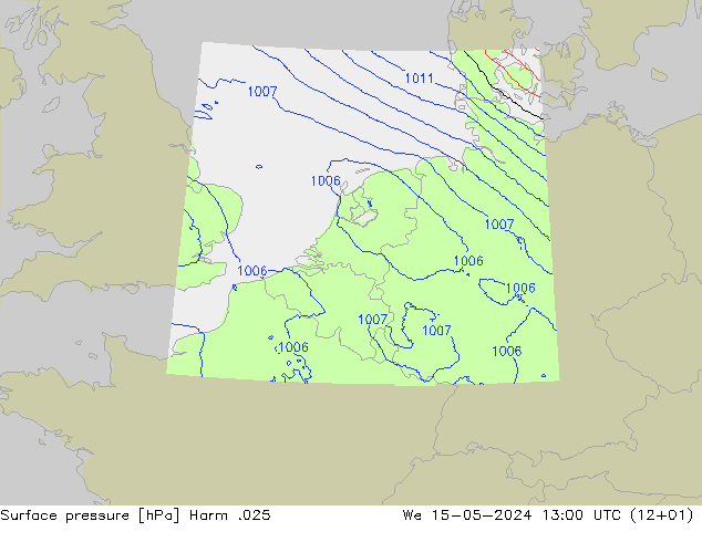 pression de l'air Harm .025 mer 15.05.2024 13 UTC